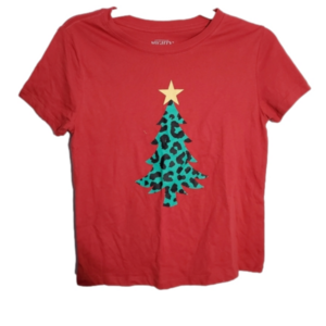 Mighty Fine Animal Print Tree Tee